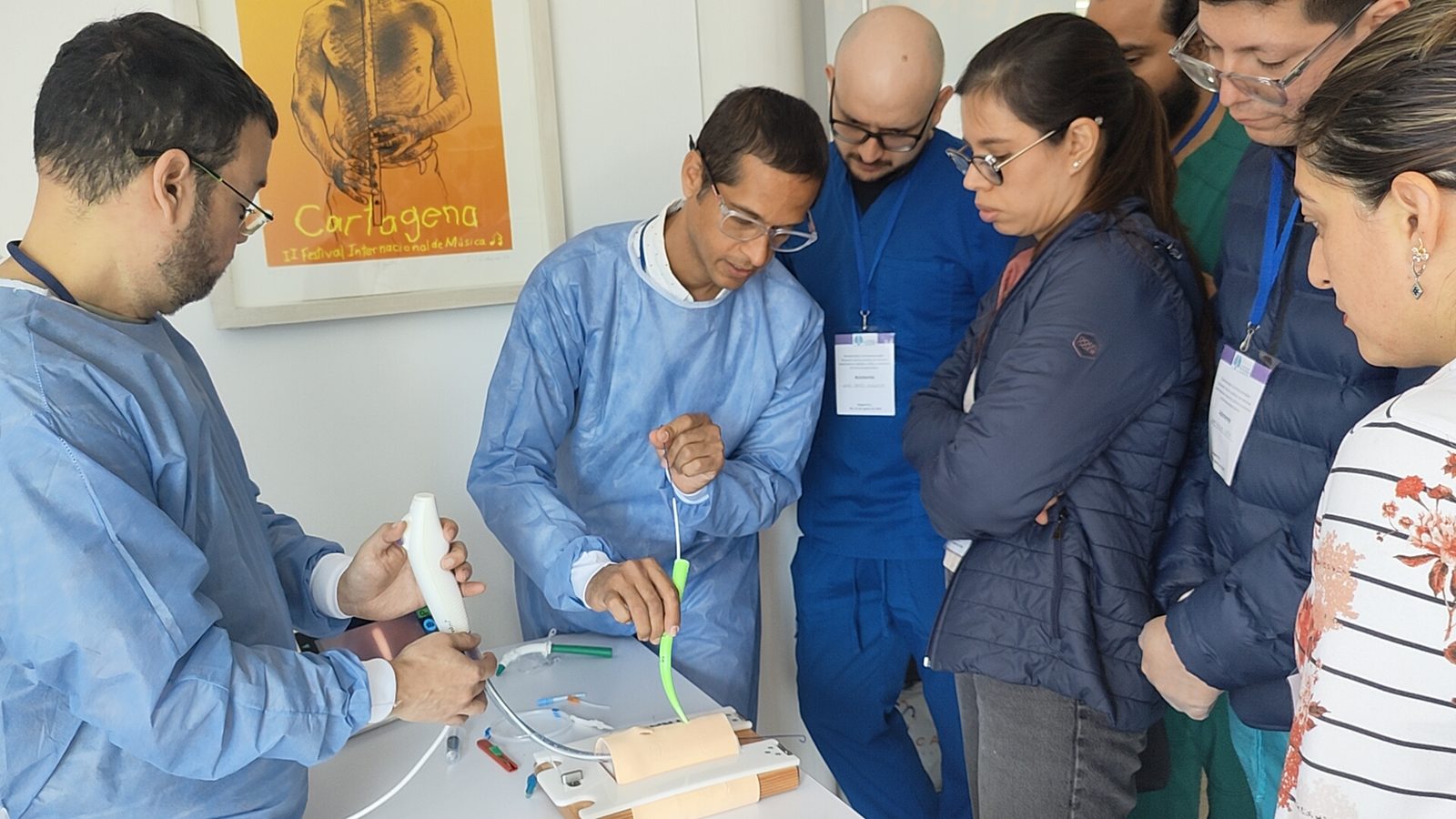 Entrenamiento quirúrgico de procedimientos
